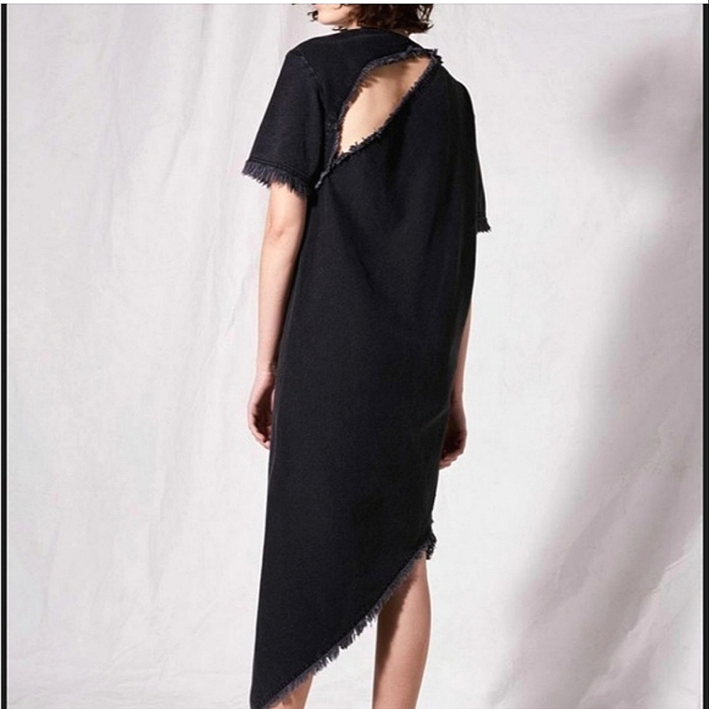 Top Shop artsy asymmetrical dress